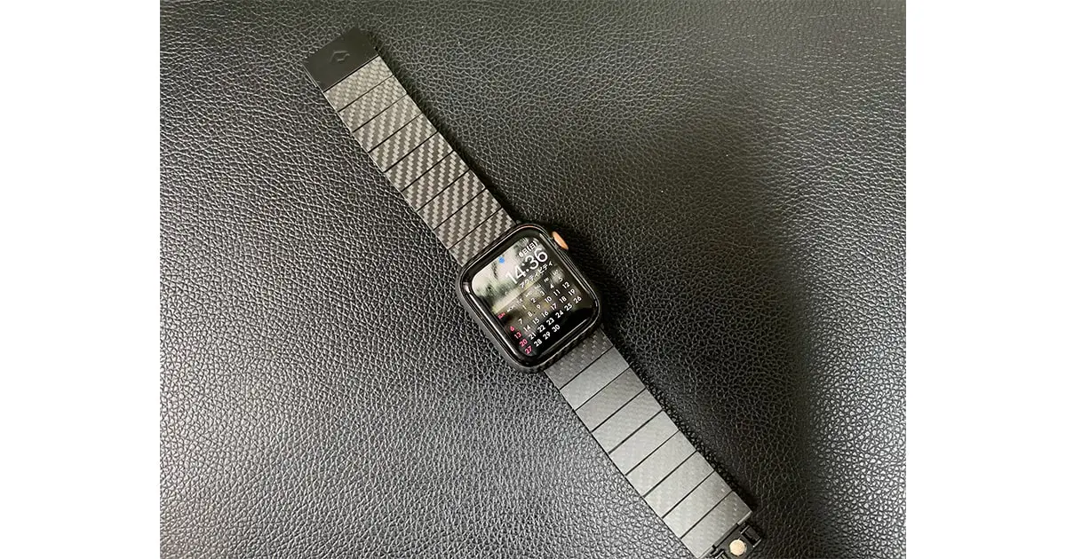 PITAKAカーボン製 Watch Band モダン Apple Watch中古 - 腕時計(デジタル)