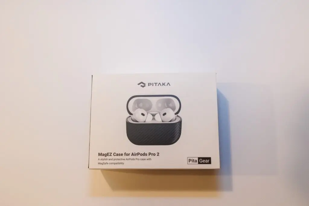 PITAKA MagEZ Case for AirPods Pro 2レビュー！アラミド繊維素材の