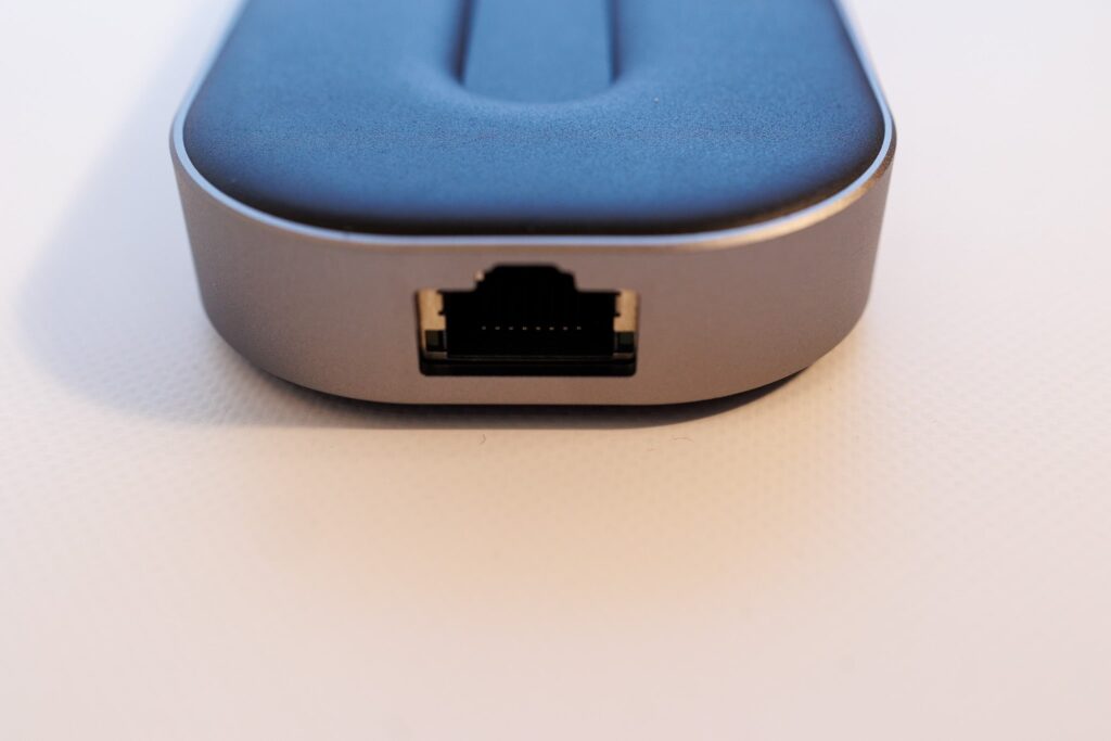 Satechi USB4 6-in-1マルチハブのLANポート