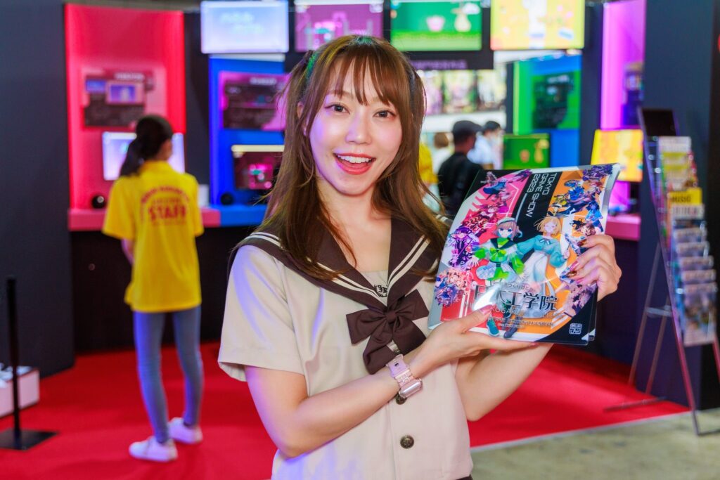 （2023年）東京ゲームショウ美女コンパニオンポートレート写真