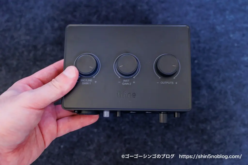 ffine AMPLITANK オーディオインターフェイス FIFINE オーディオインターフェイス Amplitank SC1レビュー！XLR