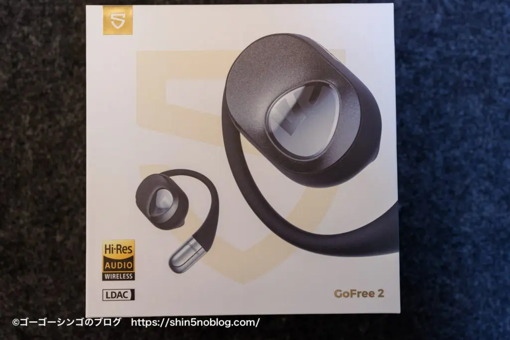 SOUNDPEATS GoFree2レビュー！オープンイヤー型でLDAC対応の高音質