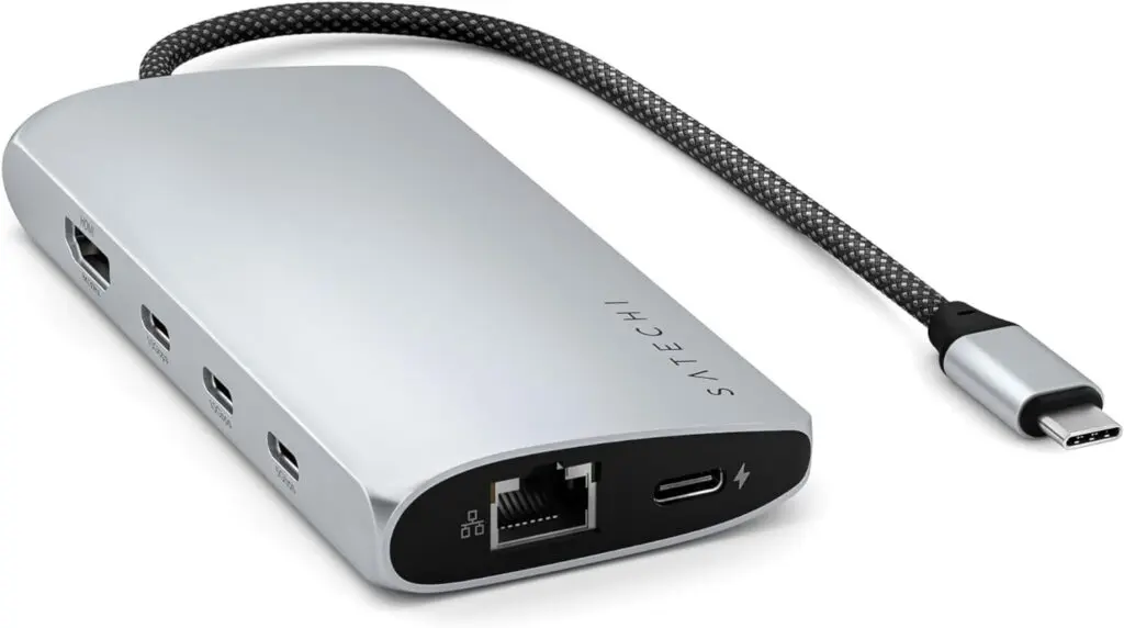 Satechi 8 in 1 USB-C マルチハブ V3 Satechi V3 マルチ USB-C ハブ 8-in-1 レビュー！UHS-II SD対応