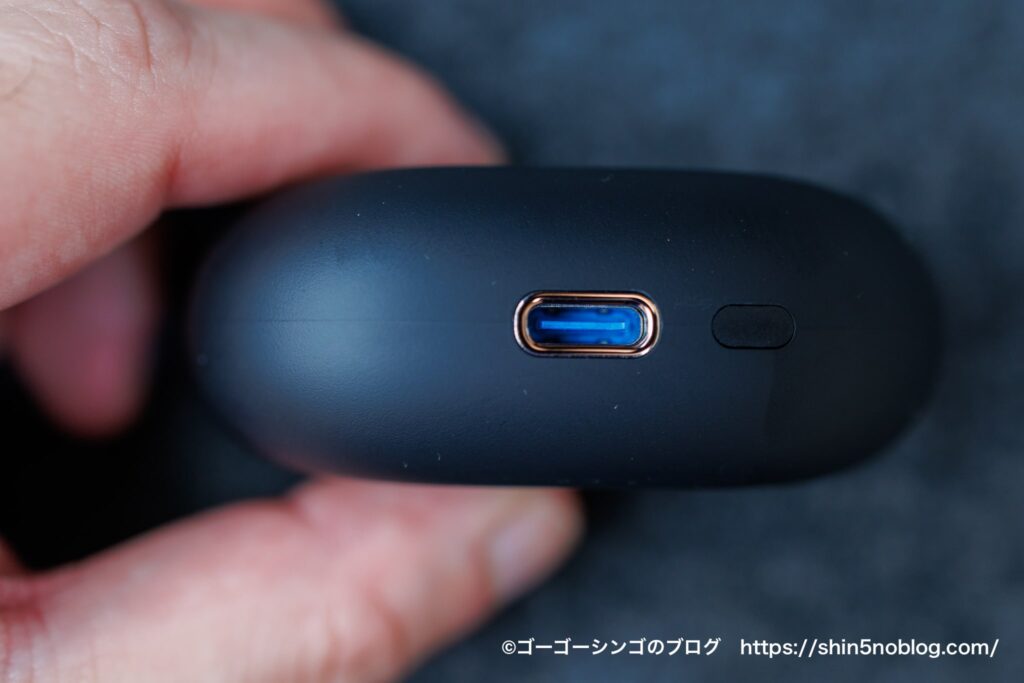 SOUNDPEATS Capsule3 Pro+のUSB-C端子