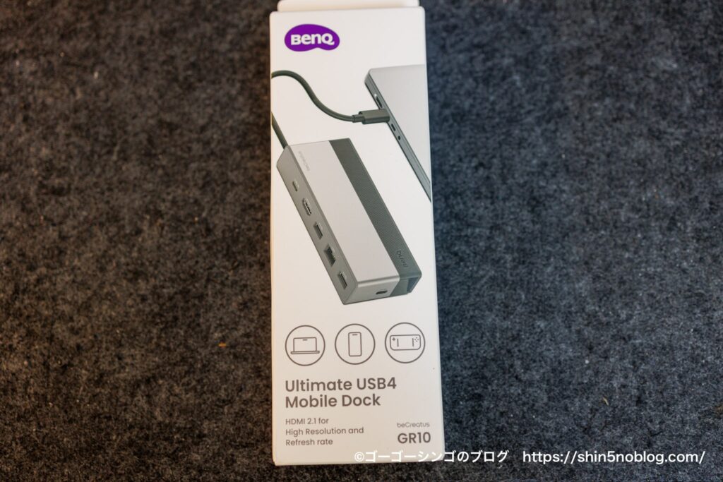 BenQ GR10 7-in-1 USB4 マルチハブ