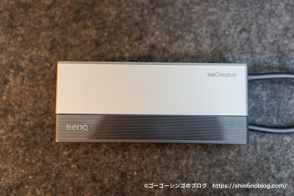 BenQ GR10 7-in-1 USB4 マルチハブの外観