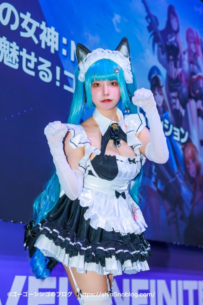 【TGS】2024年東京ゲームショウ美女コンパニオンの写真（コスプレ）