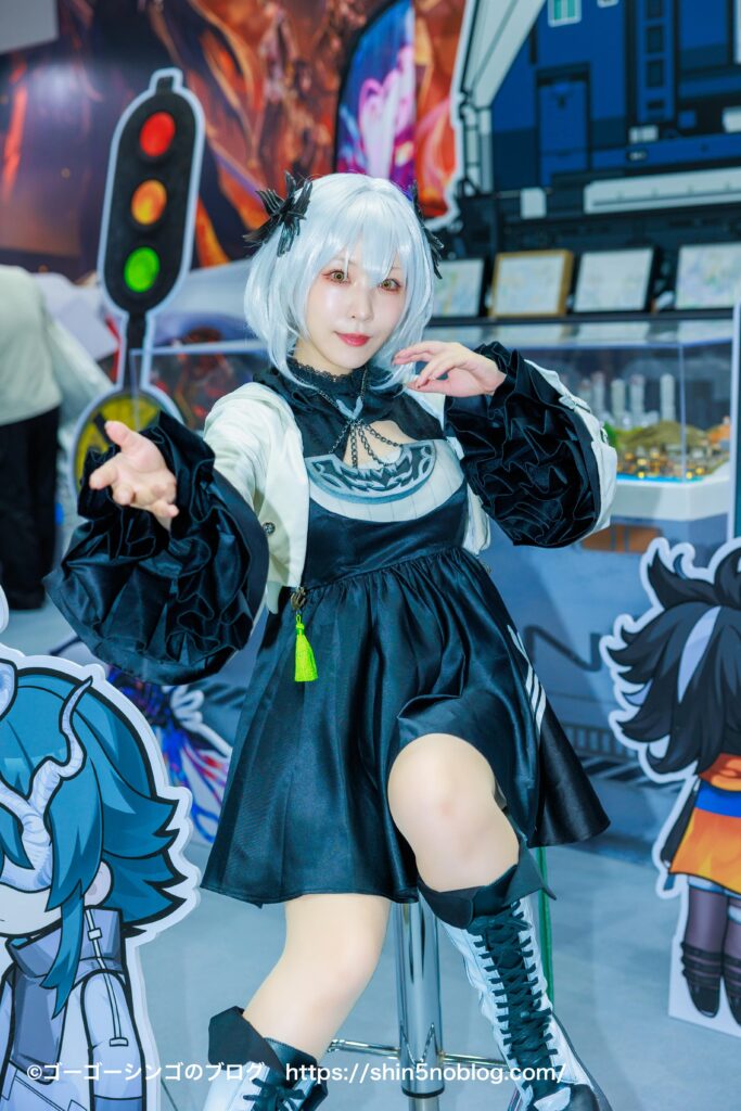 【TGS】2024年東京ゲームショウ美女コンパニオンの写真（コスプレ）