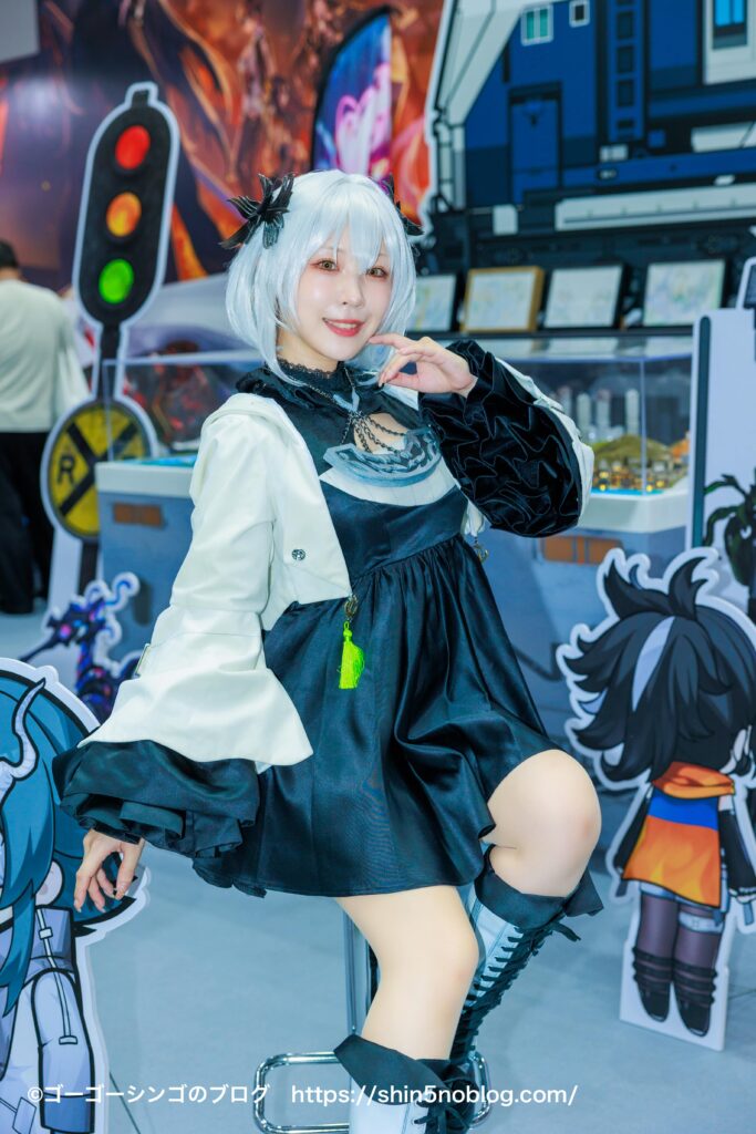 【TGS】2024年東京ゲームショウ美女コンパニオンの写真（コスプレ）