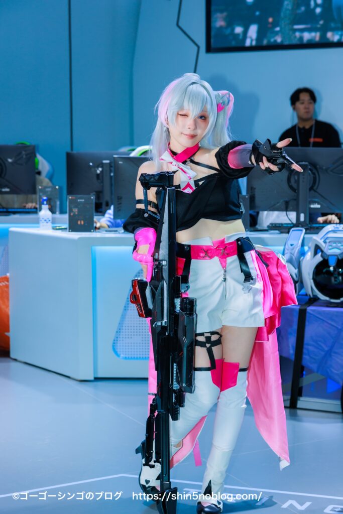 【TGS】2024年東京ゲームショウ美女コンパニオンの写真（コスプレ）