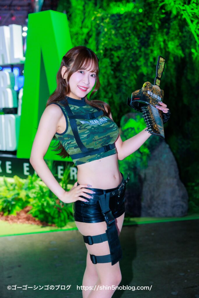 【TGS】2024年東京ゲームショウ美女コンパニオンの写真（コスプレ）