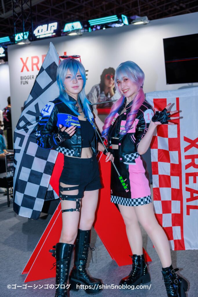 【TGS】2024年東京ゲームショウ美女コンパニオンの写真（コスプレ）