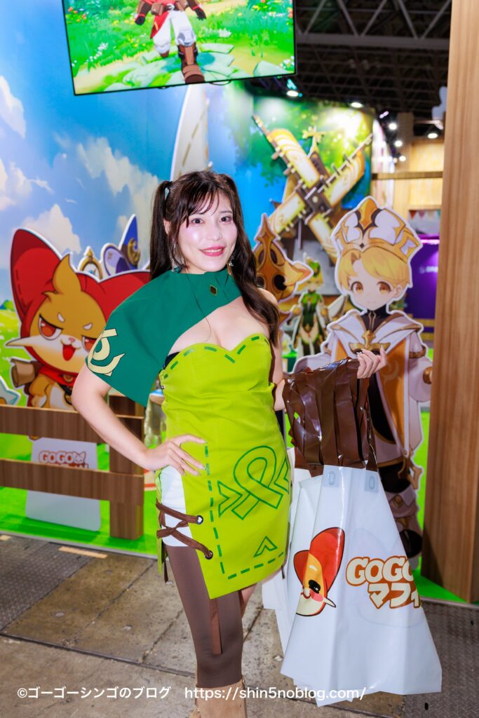 【TGS】2024年東京ゲームショウ美女コンパニオンの写真（コスプレ）