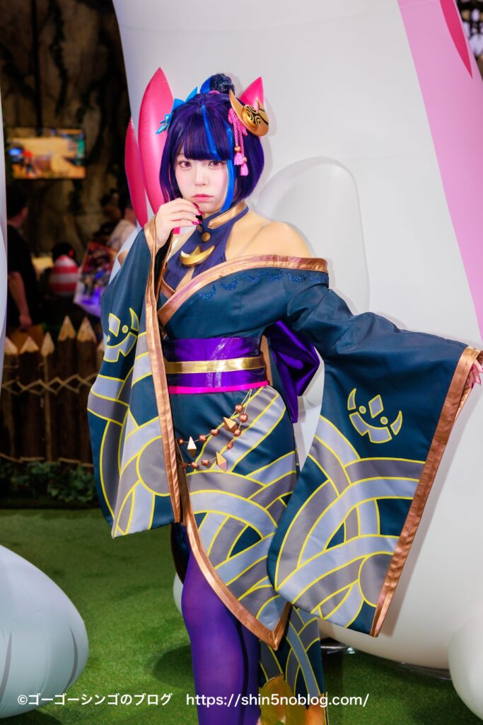 【TGS】2024年東京ゲームショウ美女コンパニオンの写真（コスプレ）