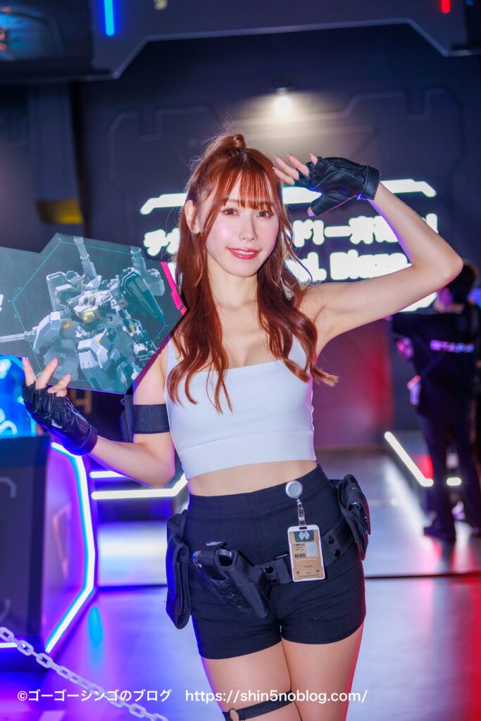 【TGS】2024年東京ゲームショウ美女コンパニオンの写真（コスプレ）