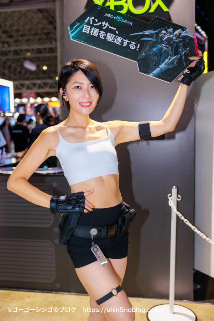 【TGS】2024年東京ゲームショウ美女コンパニオンの写真（コスプレ）