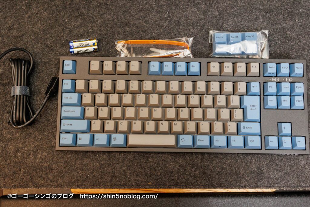 LEOPOLD（レオポルド）メカニカルキーボードFC750RBTの付属品