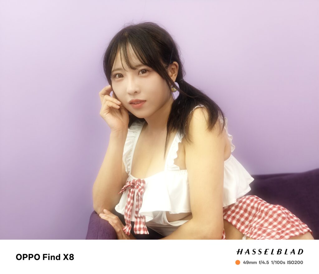 OPPO Find X8のカメラ作例（ポートレート）