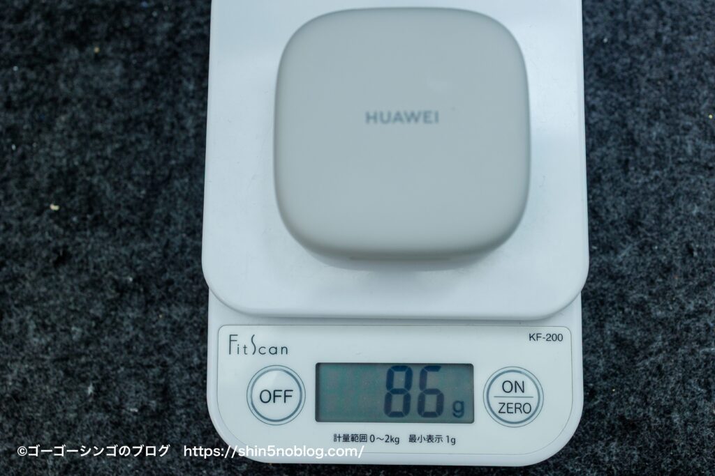 HUAWEI FreeArcの重さ