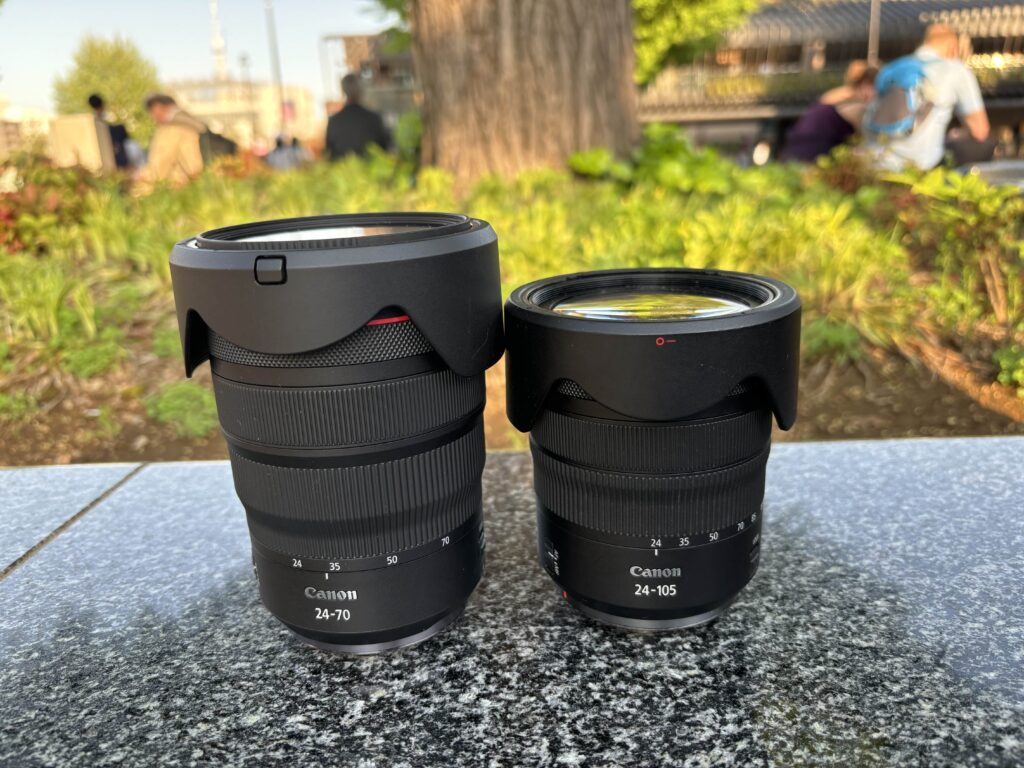 【徹底比較】RF24-105mm F4 L IS USM とどっちを買うべき？