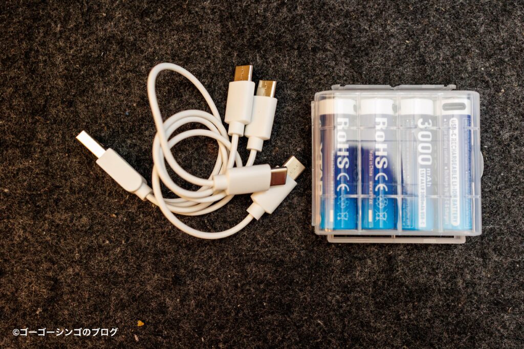 XTAR USB-C充電式単3リチウム電池