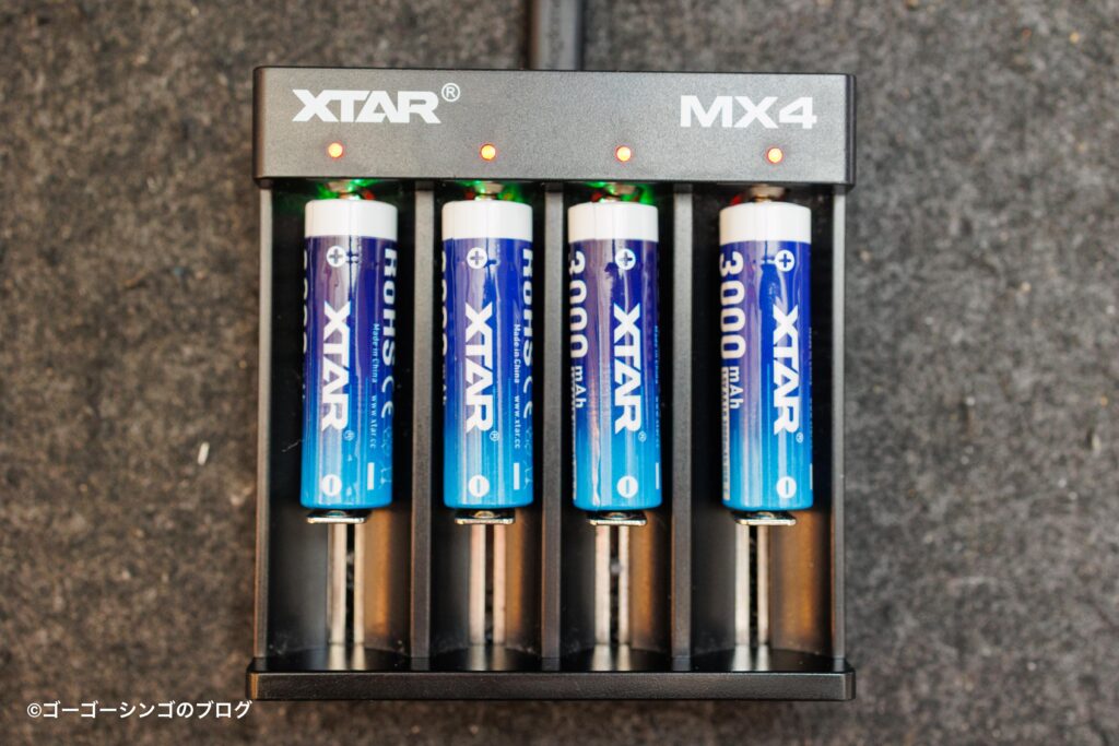 XTAR USB-C充電式単3リチウム電池