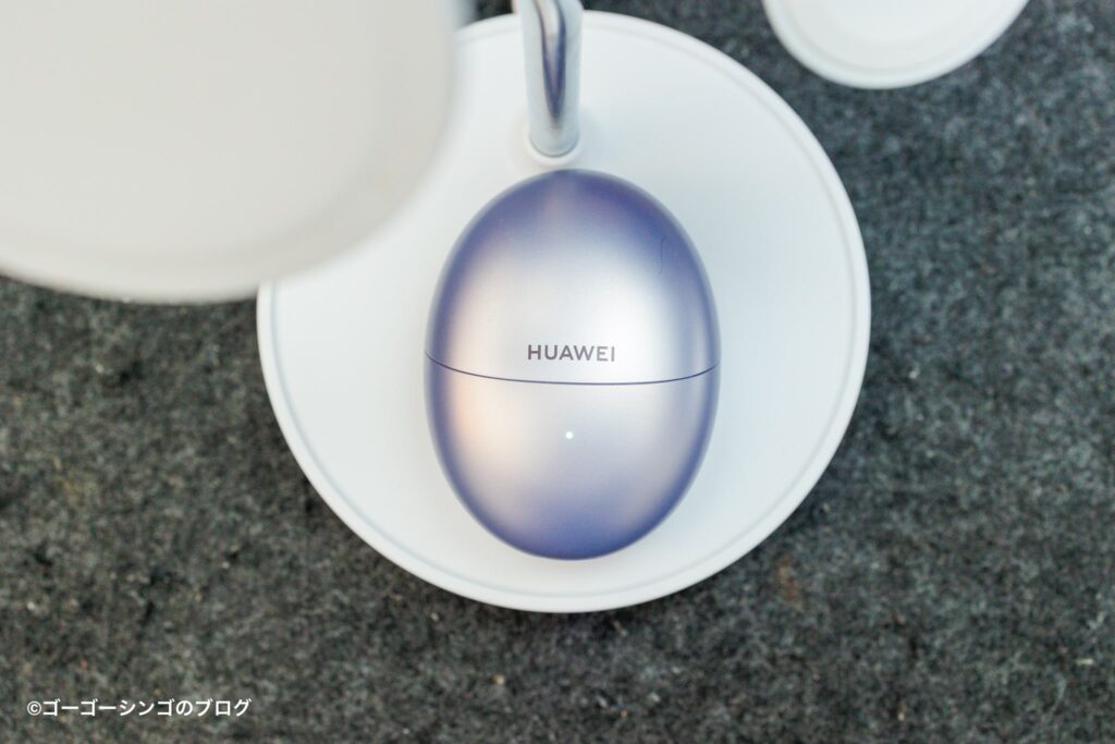 HUAWEI FreeBuds 6はワイヤレス充電対応