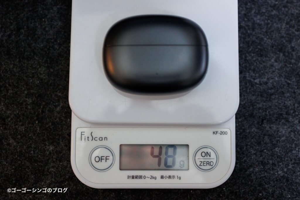 EDIFIER Comfo Qの重さ