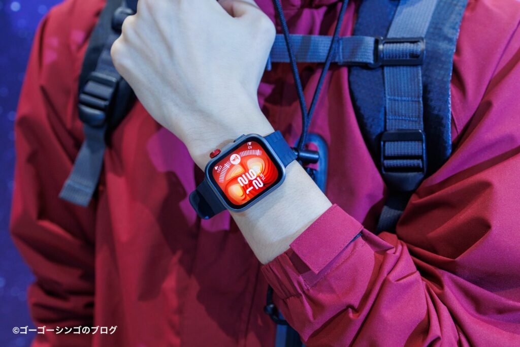 Huawei WATCH FIT 4 Proのモデル着用例
