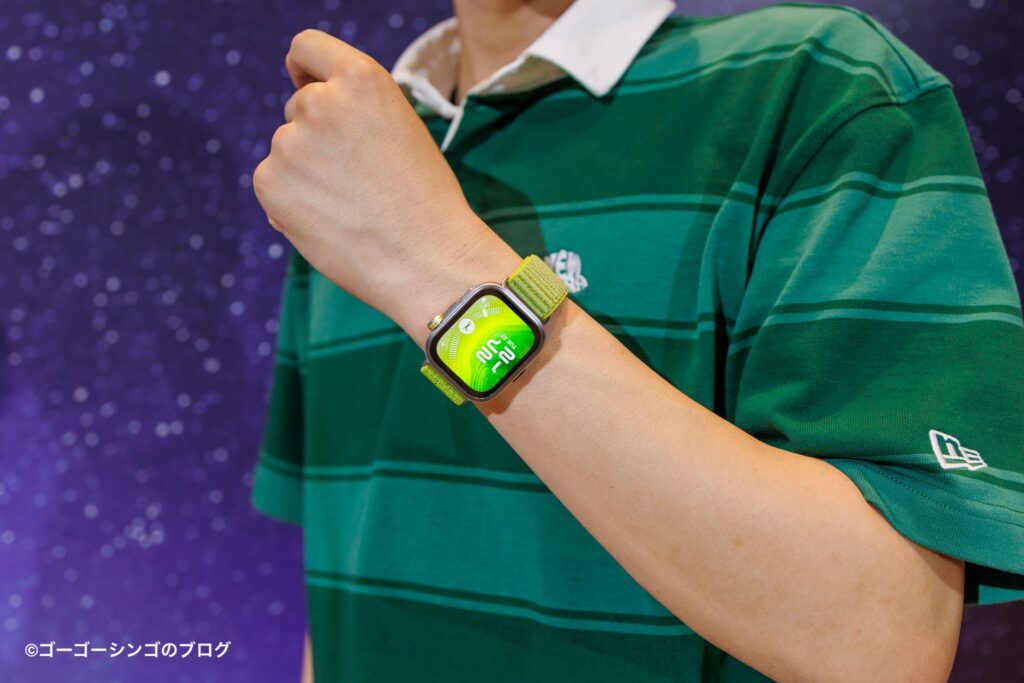 Huawei WATCH FIT 4 Proのモデル着用例