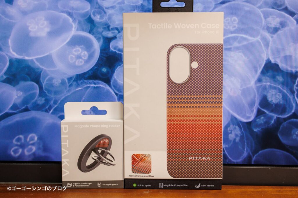 PITAKA iPhone 16 浮織ケース＆MagEZ Grip
