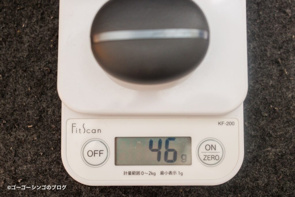 QCY Crossky C50の重さ