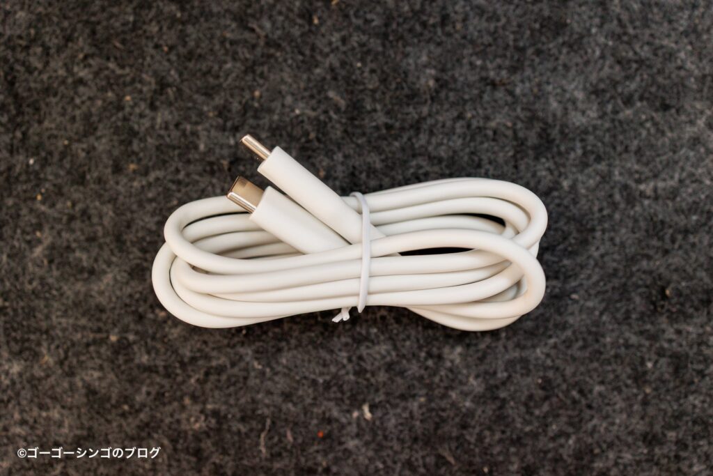 SOUNDPEATS Space ProのUSB-Cケーブル