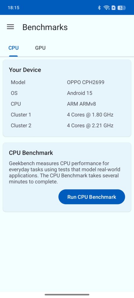 OPPO Reno13 Aのベンチマークスコア