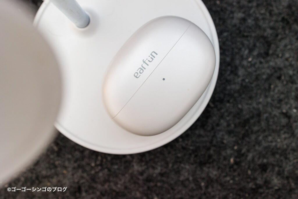 EarFun Clipはワイヤレス充電不可