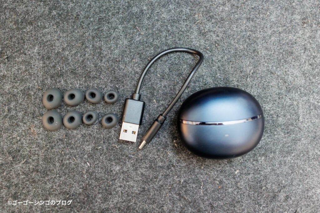 QCY MeloBuds N70の付属品