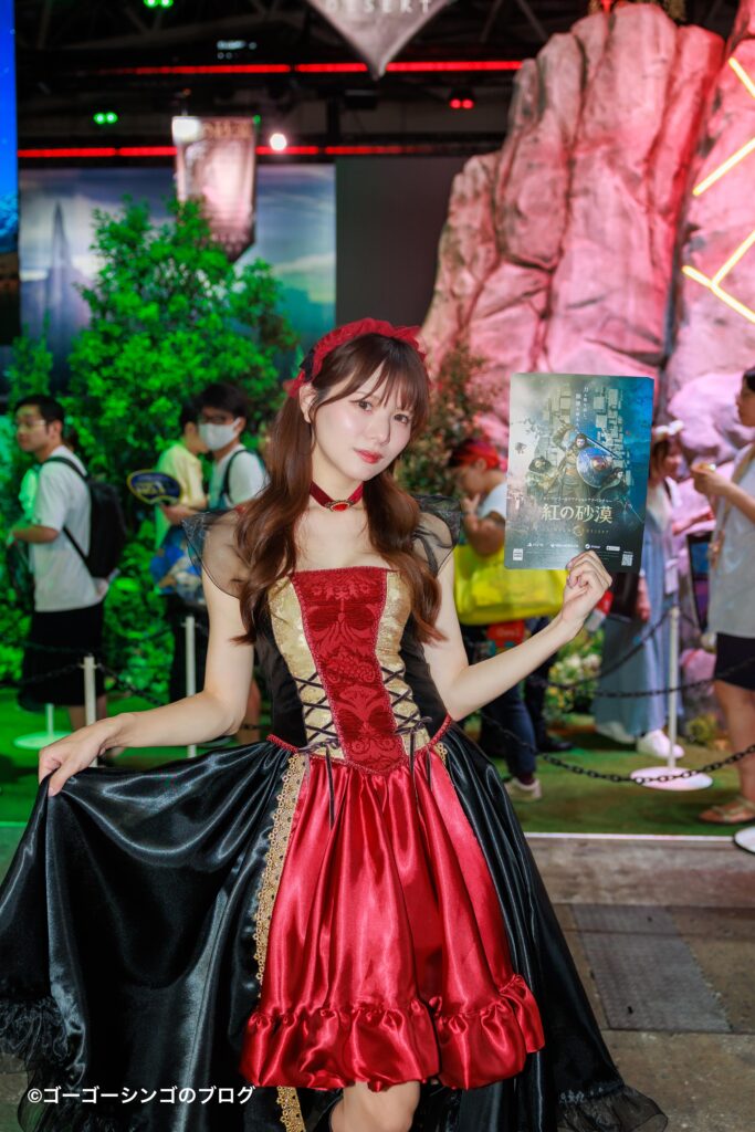 【TGS】2025年東京ゲームショウ美女コンパニオンの写真（コスプレ）