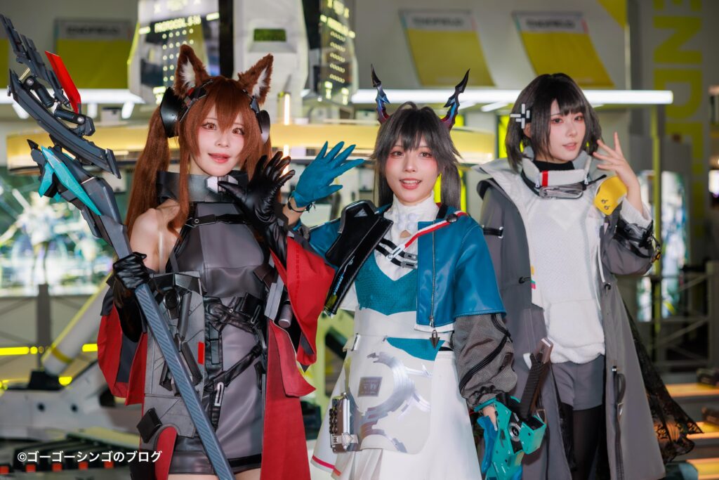 【TGS】2025年東京ゲームショウ美女コンパニオンの写真（コスプレ）