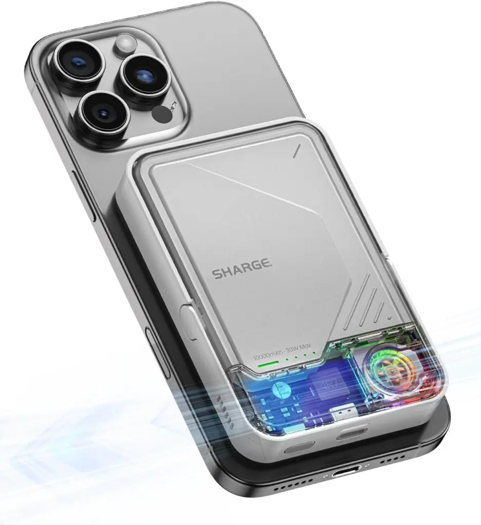 SHARGE ICEMAG 2レビュー！世界初の冷却ファンあり10000mAhモバイル