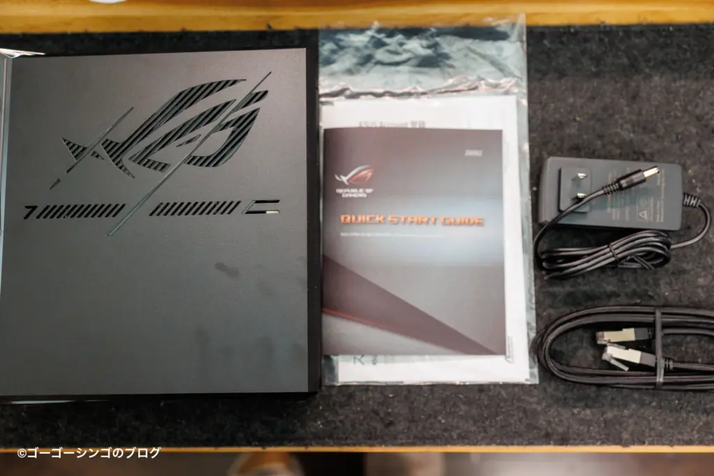 ASUS ルーター GS-BE7200X本体 + 付属品 ROG Strix GS-BE7200Xレビュー｜Wi‑Fi 7対応ゲーミングルーターの速度