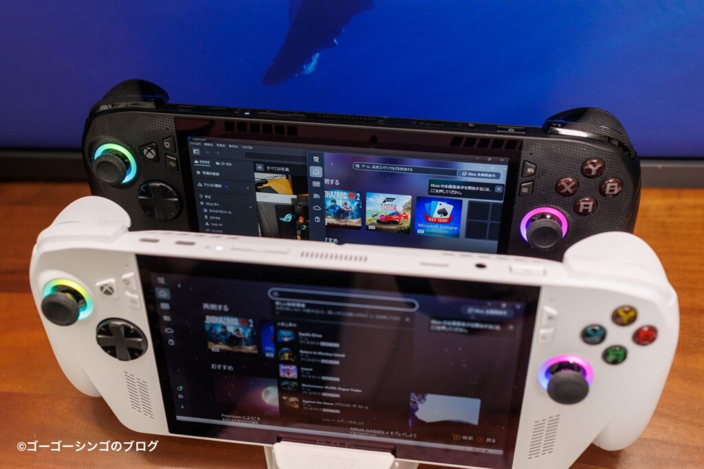 ASUS ROG Xbox Ally XとROG Xbox Ally
