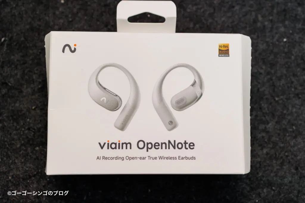 viaim OpenNoteレビュー！超便利なオープンイヤー型のAI要約対応