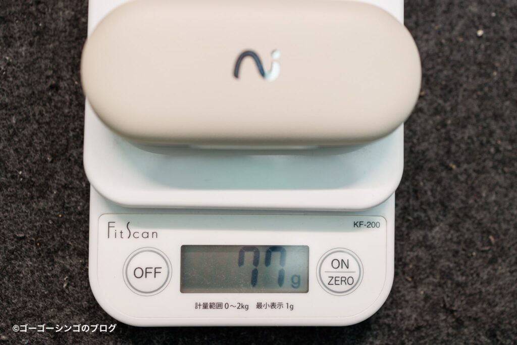 viaim OpenNoteの重さ