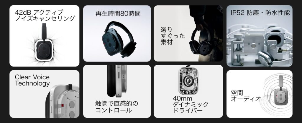 Nothing Headphone (1) の性能