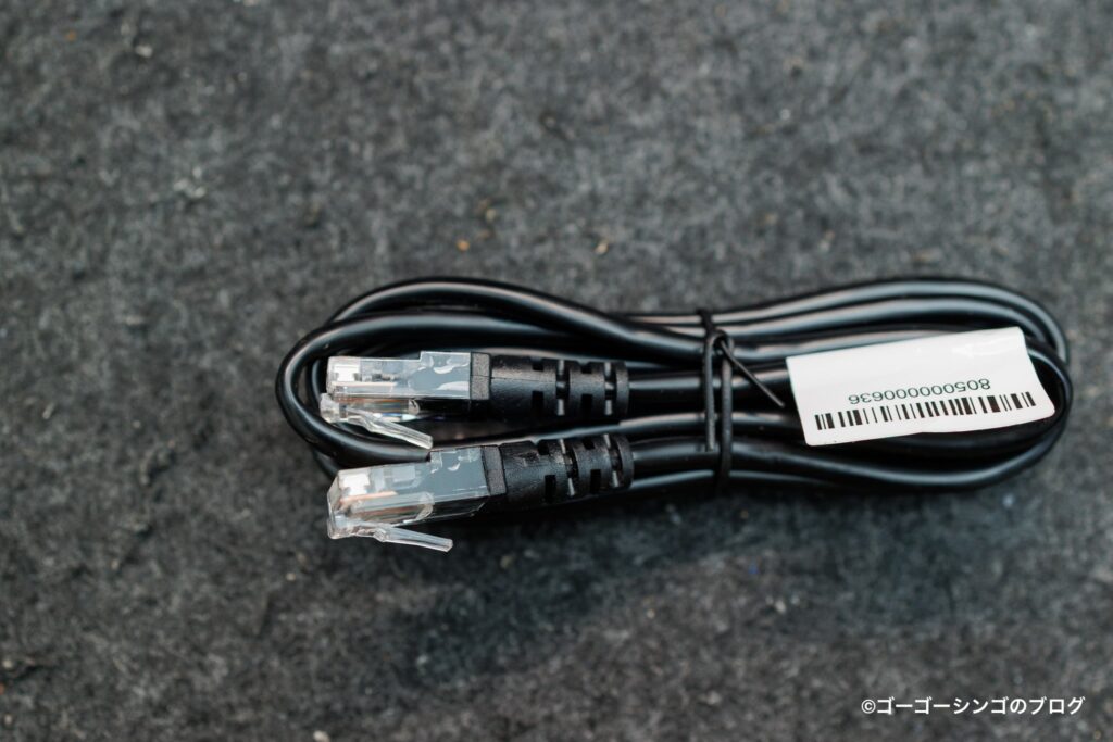 ASUS TUF Gaming BE9400の付属品