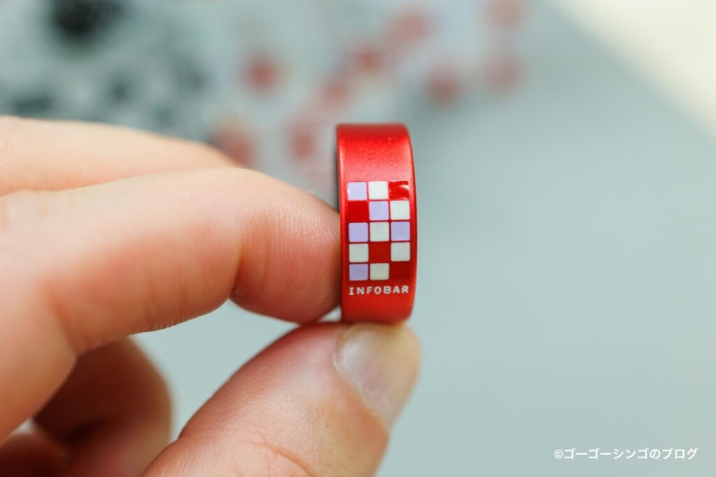 INFOBARデザインのスマートリング