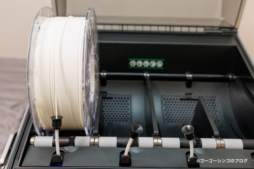 Creality K2 Comboのフィラメントボックス