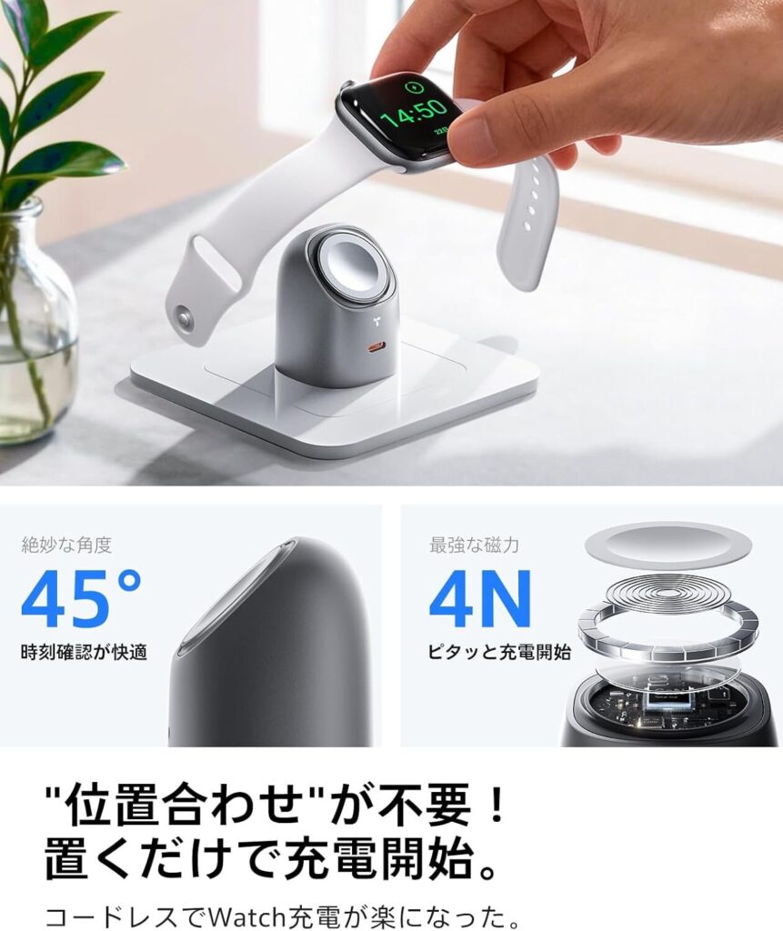 TORRAS Flasheye マルチ充電器と