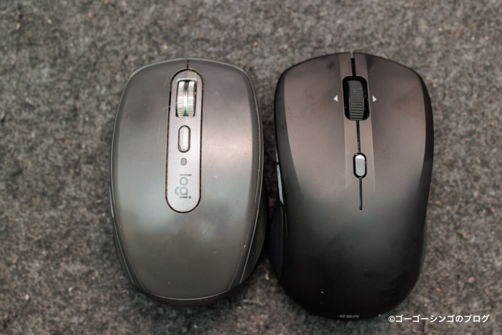 ESR MagMouseとMX Anywhere 3S