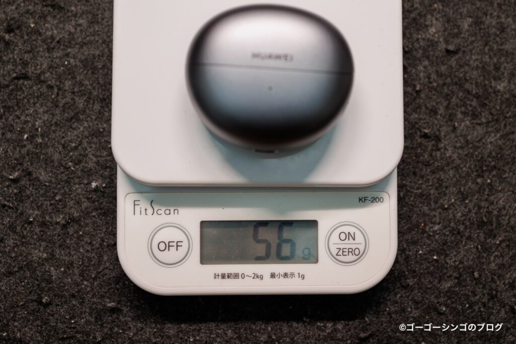 HUAWEI FreeClipの重さ